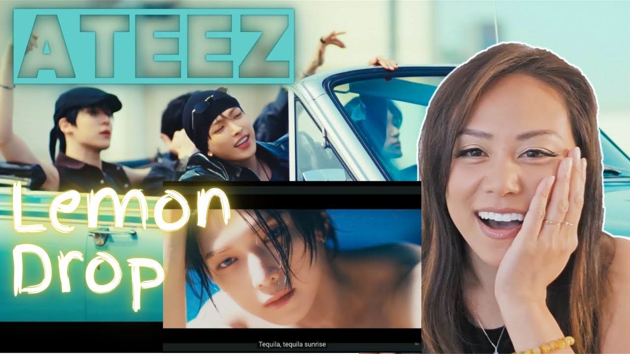 NEW ATINY | Ateez LEMON DROP | MV+AteezRXN+Live Reaction