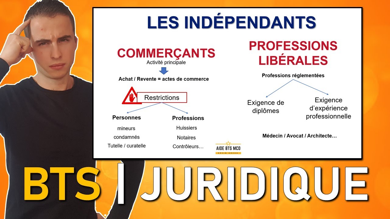 R&eacute;visions DROIT #4 - Les ind&eacute;pendants et les fonctionnaires | AIDE BTS MUC | BTS MCO