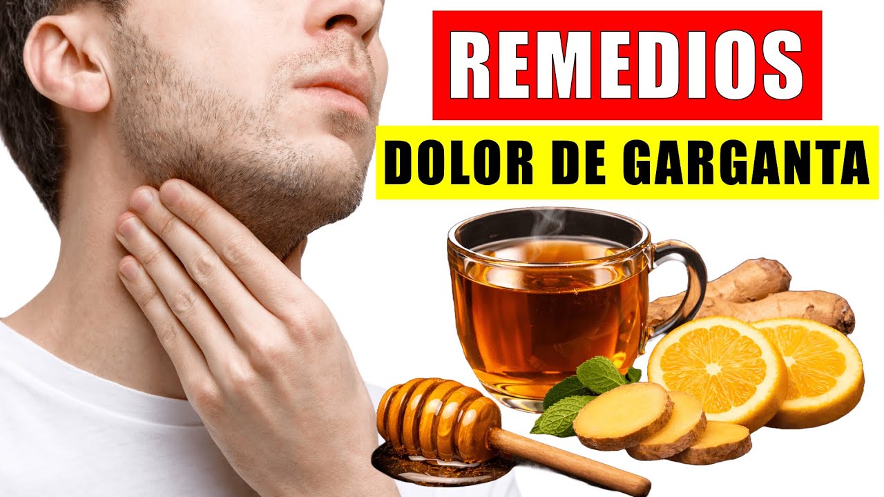 ✅ 5 REMEDIOS PARA EL DOLOR DE GARGANTA