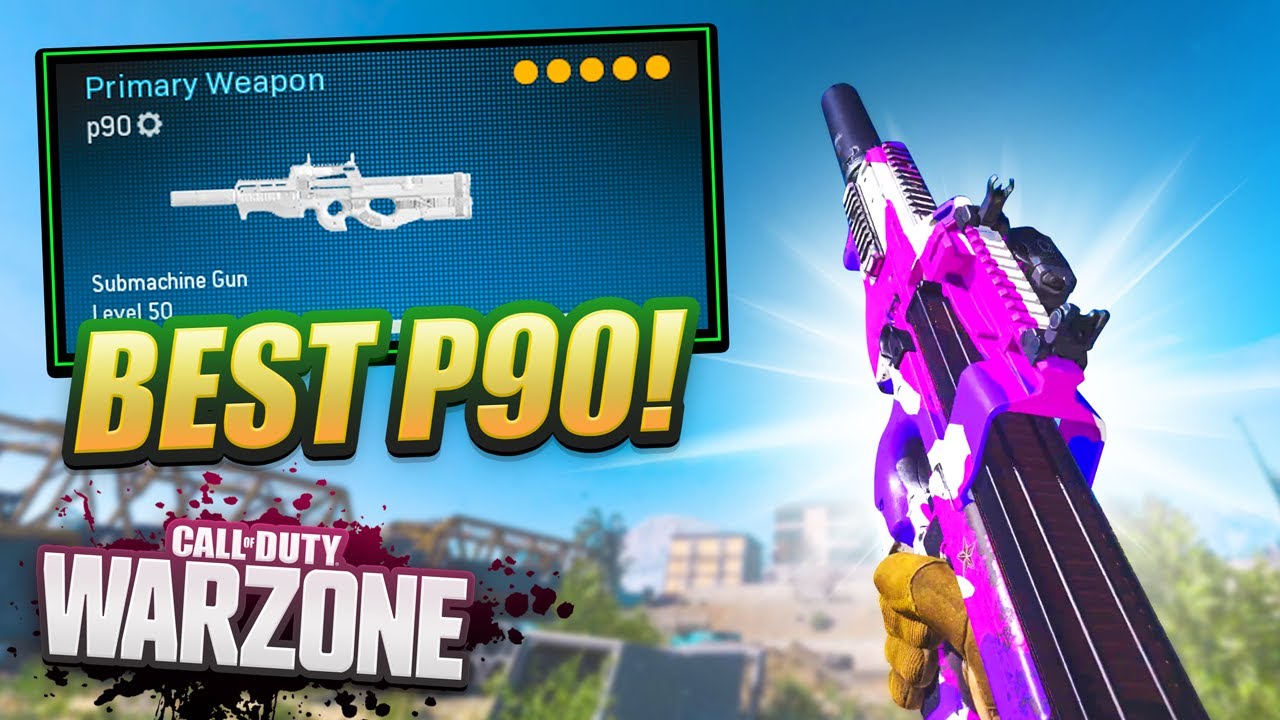 This P90 SLAYS in WARZONE! ft. Calfreezy & Tommey