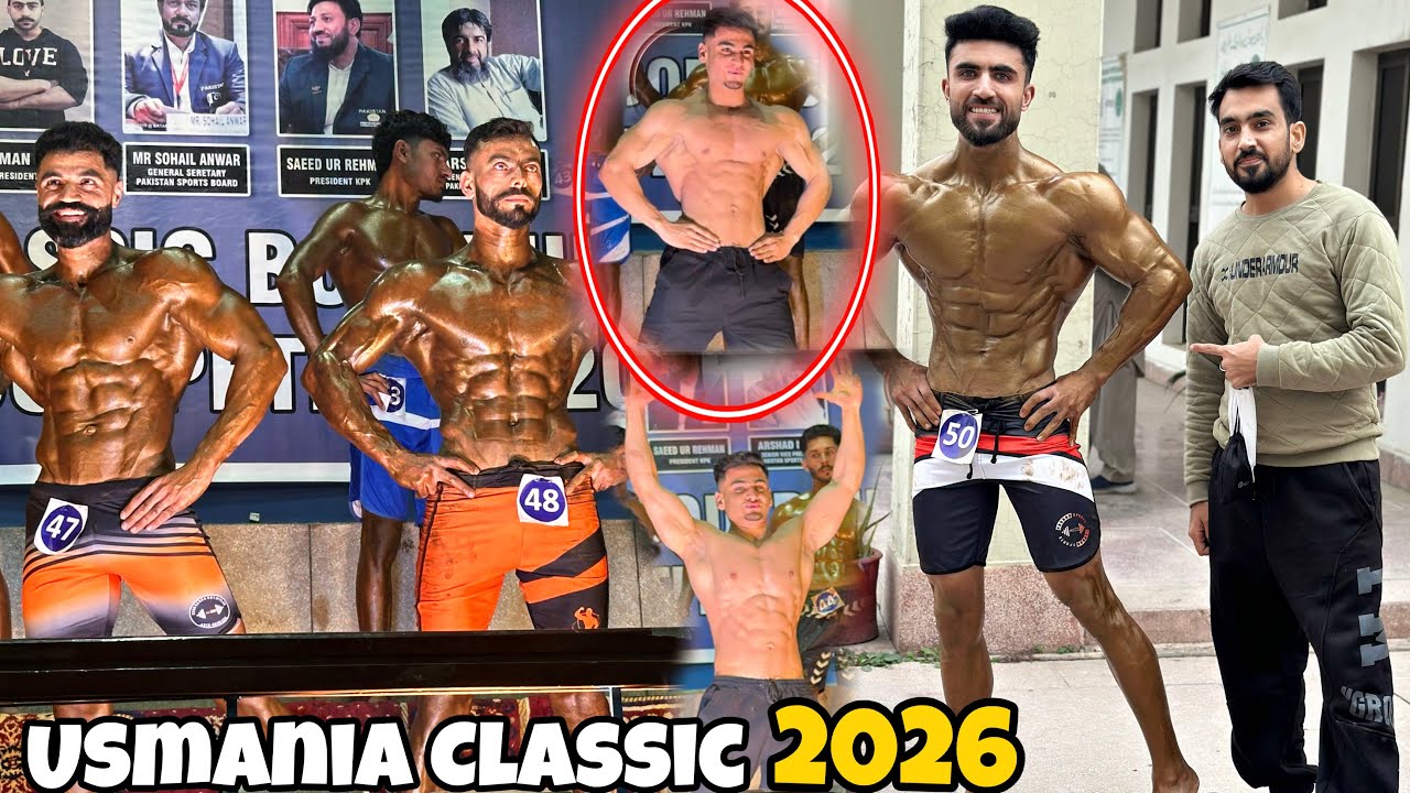 Usmania Classic Bodybuilding Competition 2026 | Super Impressed with the quality of Athletes 🔥