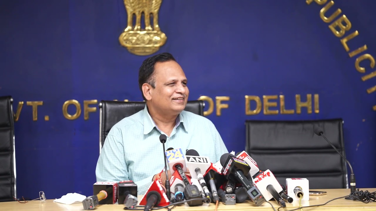 Important Press Conference on Sero- Survey Results  | Health Minister Satyendar Jain