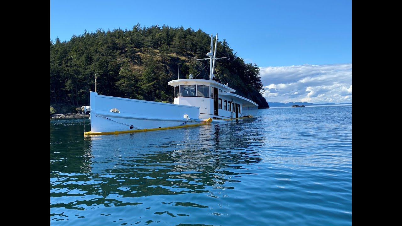 Heartbreak as John Wayne's Norwester Yacht Sinks in San Juans