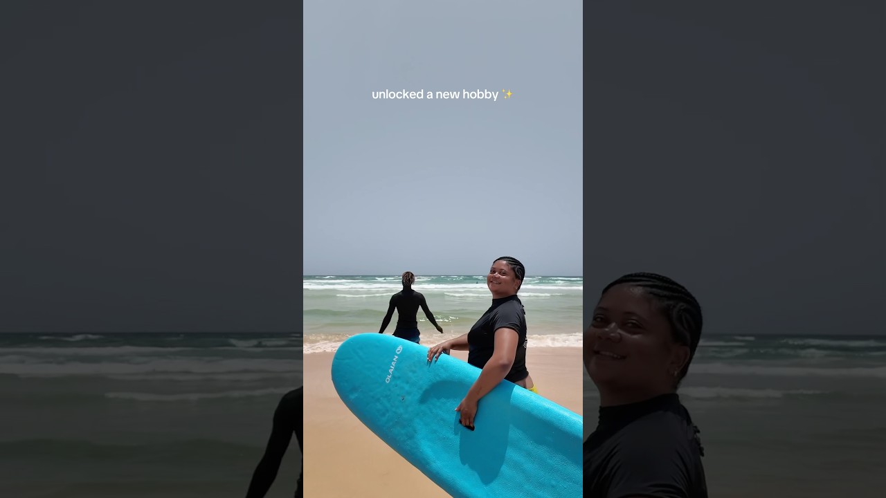 brb. going to make surfing in Senegal my personality! 🇸🇳 