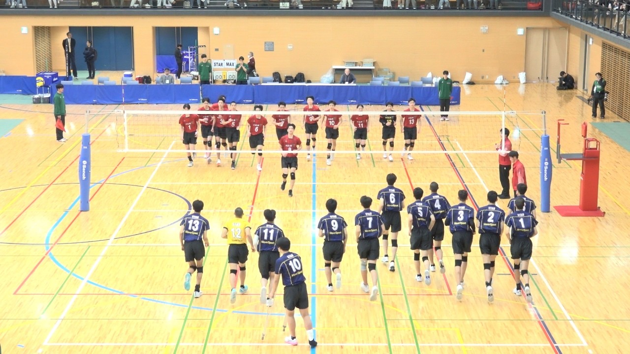 第1セット｜STAR × MAX｜全日本ジュニアオールスタードリームマッチ 2026.2.14 男子バレーボール Japan High School Volleyball