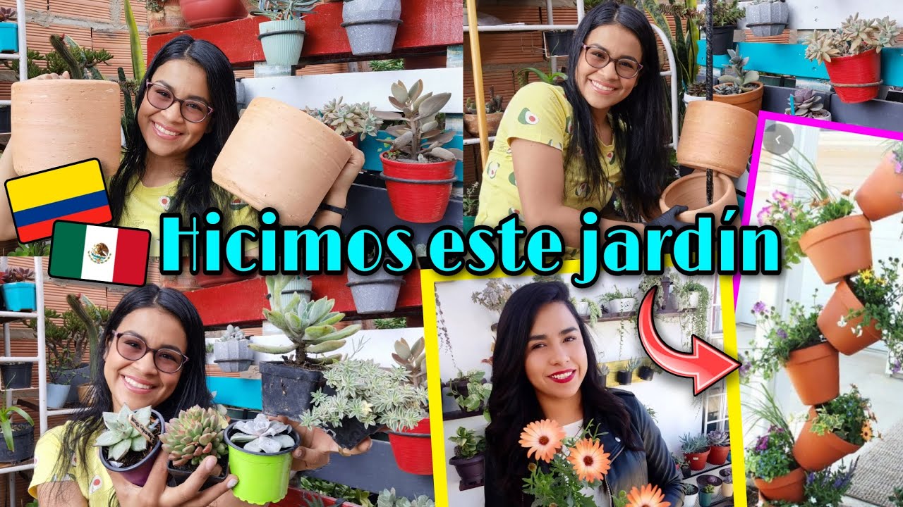 AHORRÉ ESPACIO CON ESTA TORRE LLENA DE SUCULENTAS 🇲🇽 & 🇨🇴 FT. MELISA SUJEY | Jardines by Angie
