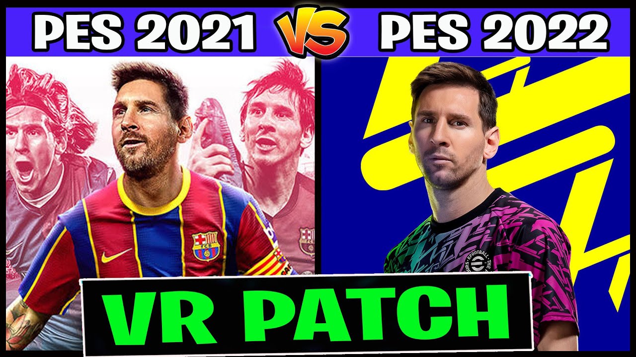 PES 2021 VS PES 2022 PS3 - VR PATCH - COMPARAÇÃO GRÁFICA