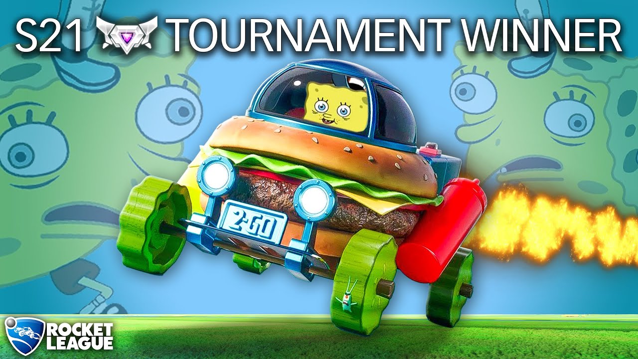 Trying to win the HARDEST Rocket League tournament while using the DUMBEST car