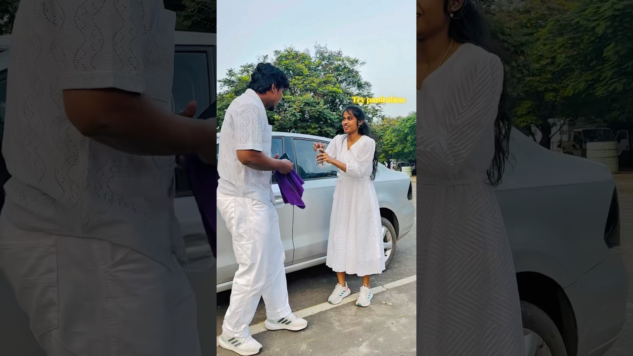Husband wife💞 Try panidalama😂 #husbandwifecomedy #blackbeescouple #shorts
