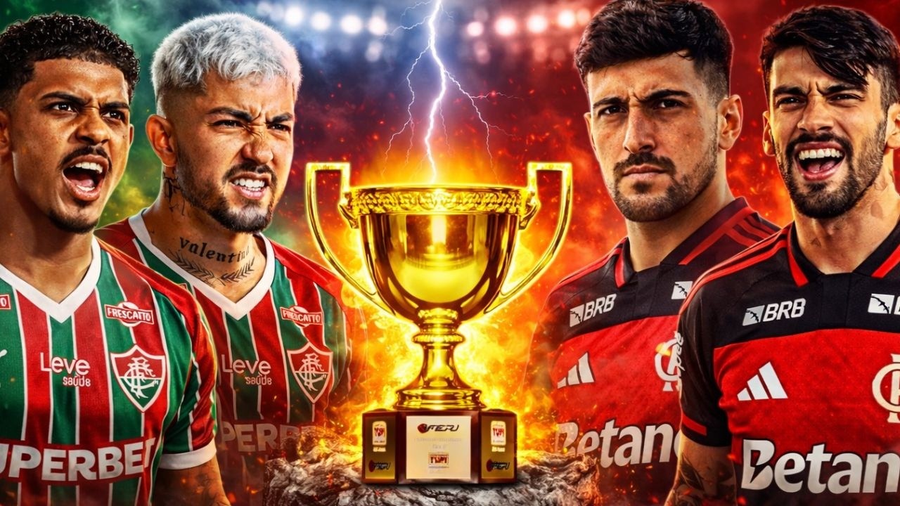 FLUMINENSE x FLAMENGO AO VIVO | FINAL do CAMPEONATO CARIOCA 2026 | EFOOTBALL 2026