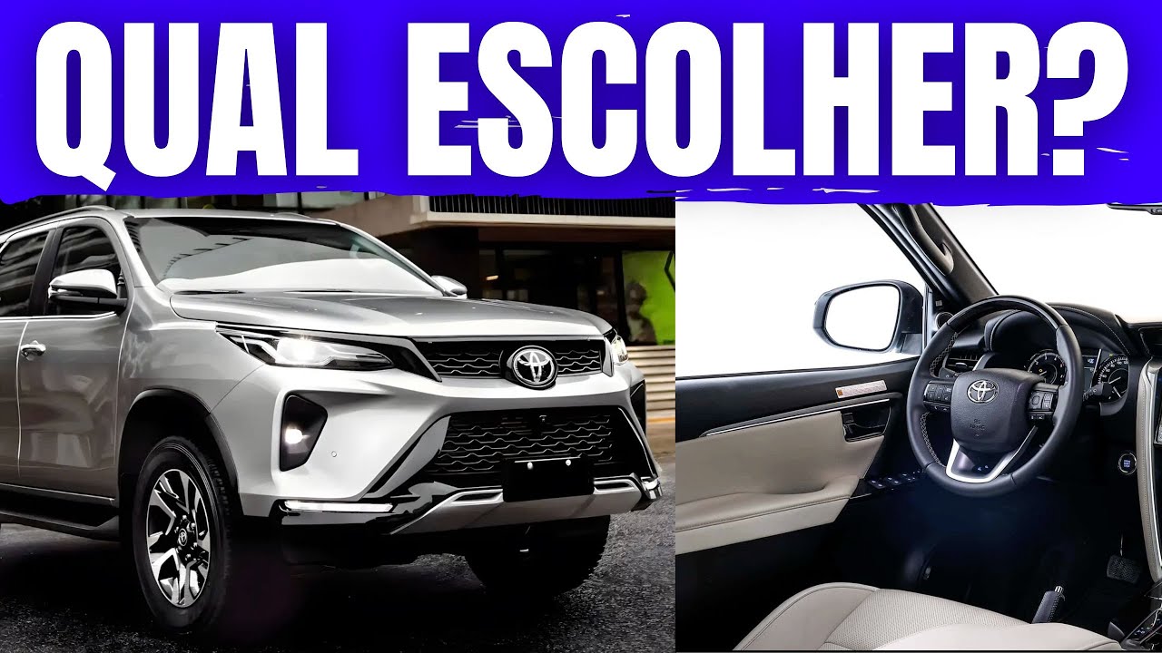 DIFERENÇAS ENTRE TOYOTA SW4 SRX PLATINUM E DIAMOND 2025! O QUE MUDA? COMPENSA COMPRAR QUAL?
