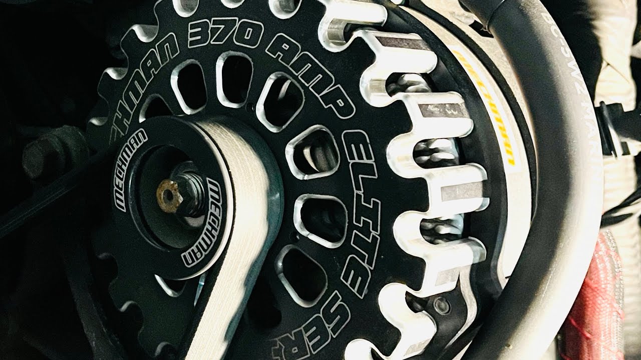 Installing A Mechman 370 Alternator In A 2009 Chevy Tahoe ( Big Power Gains ) 💯