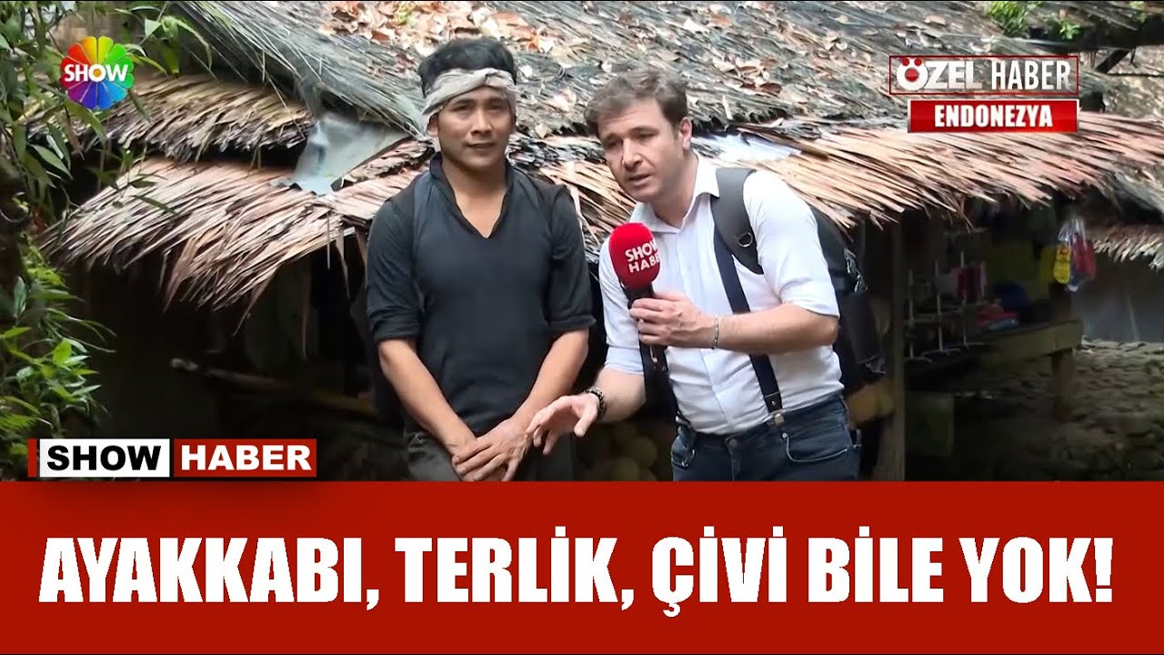 Yağmur ormanlarında teknolojiden uzak yaşam!