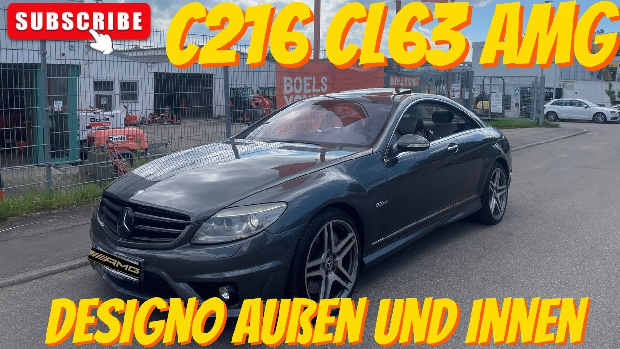Blockhändler C216 CL63 AMG Designo Gekauft  NinosKfzGarage