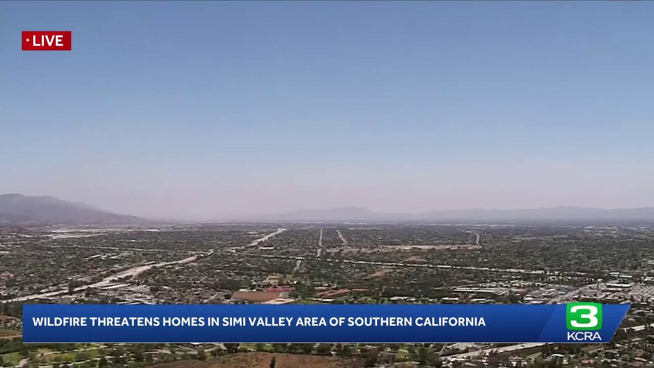 LIVE | Sandy Fire burns in Simi Valley area