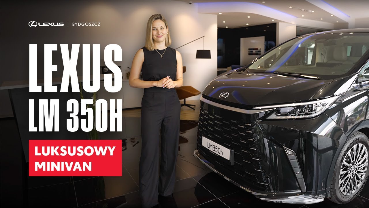 LEXUS LM 350h | Luksusowy minivan | Prywatny samolot na kołach