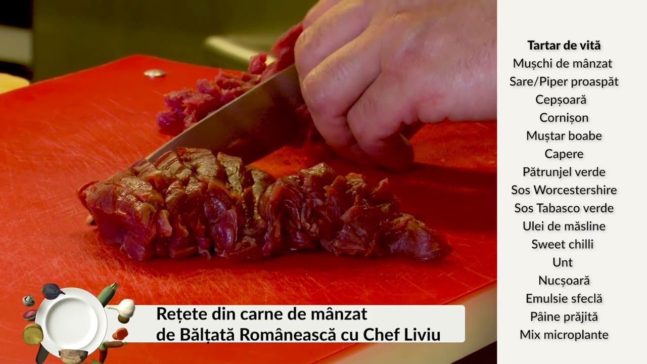 Reteta  Baltata Romaneasca - Tartar de Vita