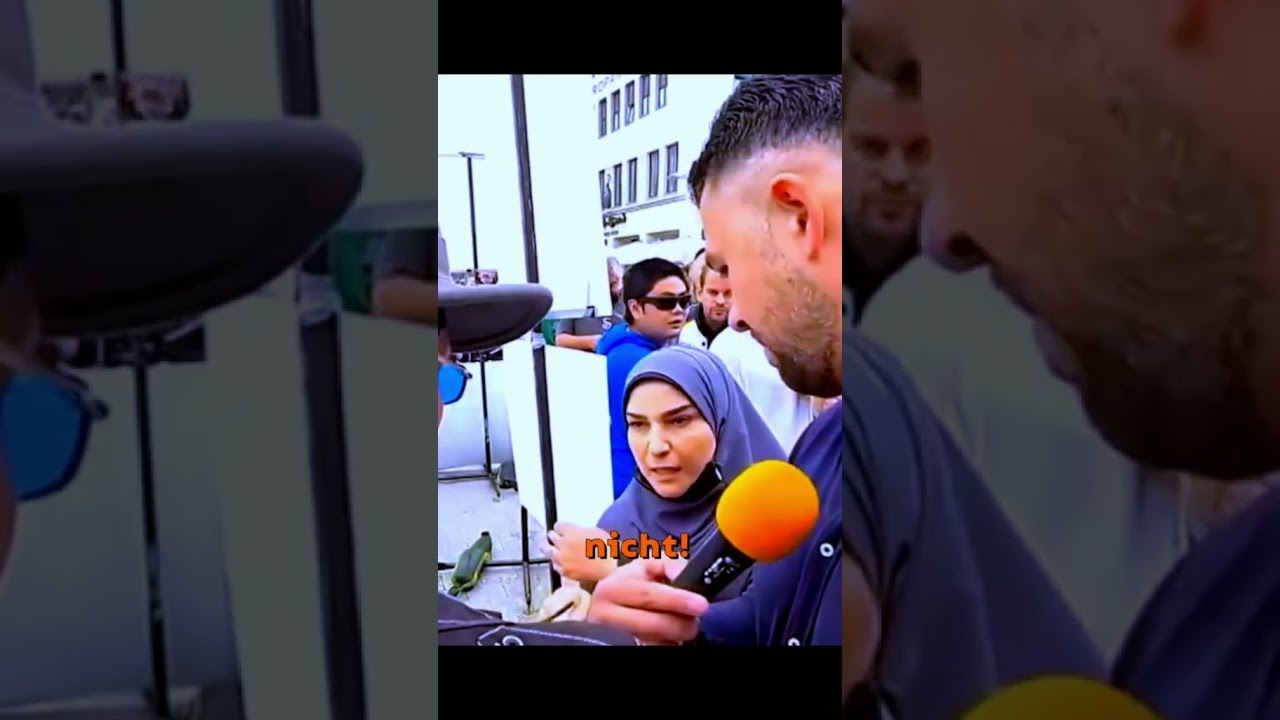 Irfa peci  politischen Islam Kundgebung  Eskalation #shorts #deutschland #islam