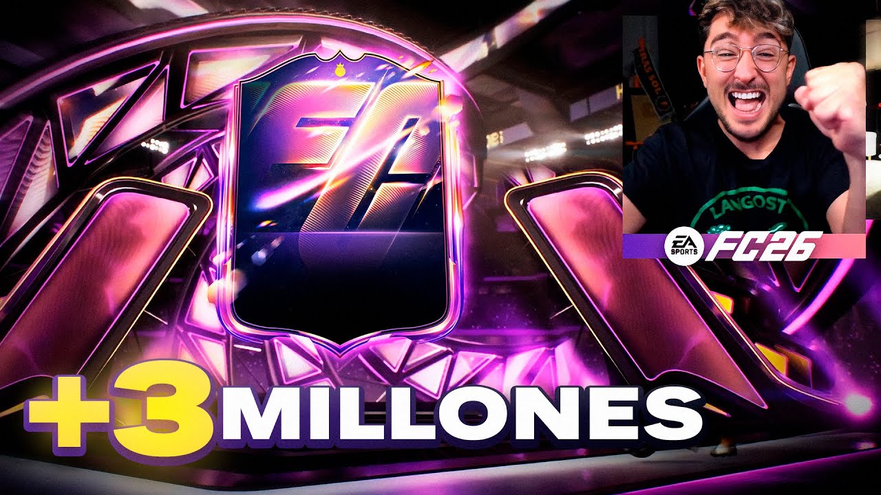 ME TOCA UN JUGADOR DE +3 MILLONES!😱 *PRIMER PACK OPENING EA FC26*