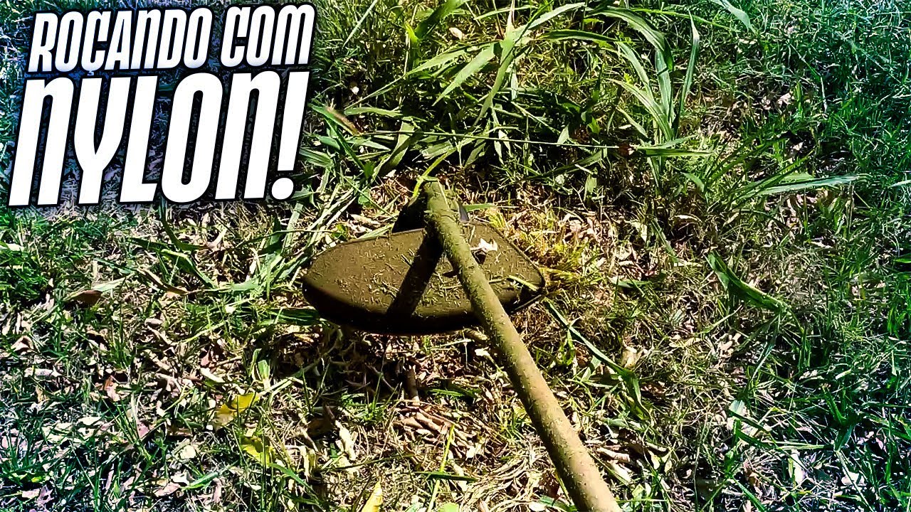 ROÇANDO GRAMA COM NYLON DO JEITO CERTO