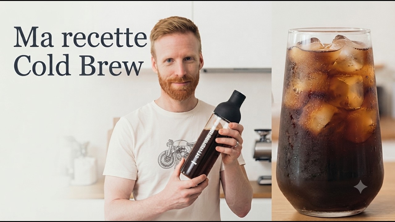 Le meilleur café pour l'été : Ma recette Cold Brew facile