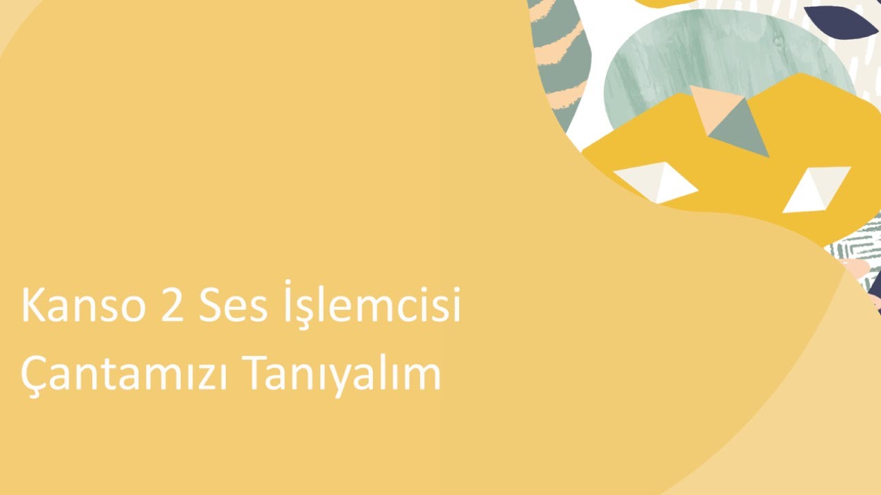 Kanso® 2 Ses İşlemcisi Çantamızı Tanıyalım