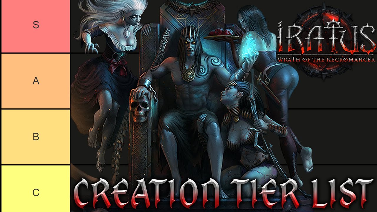 Iratus Birthday Celebration:  A Creations Tier List!