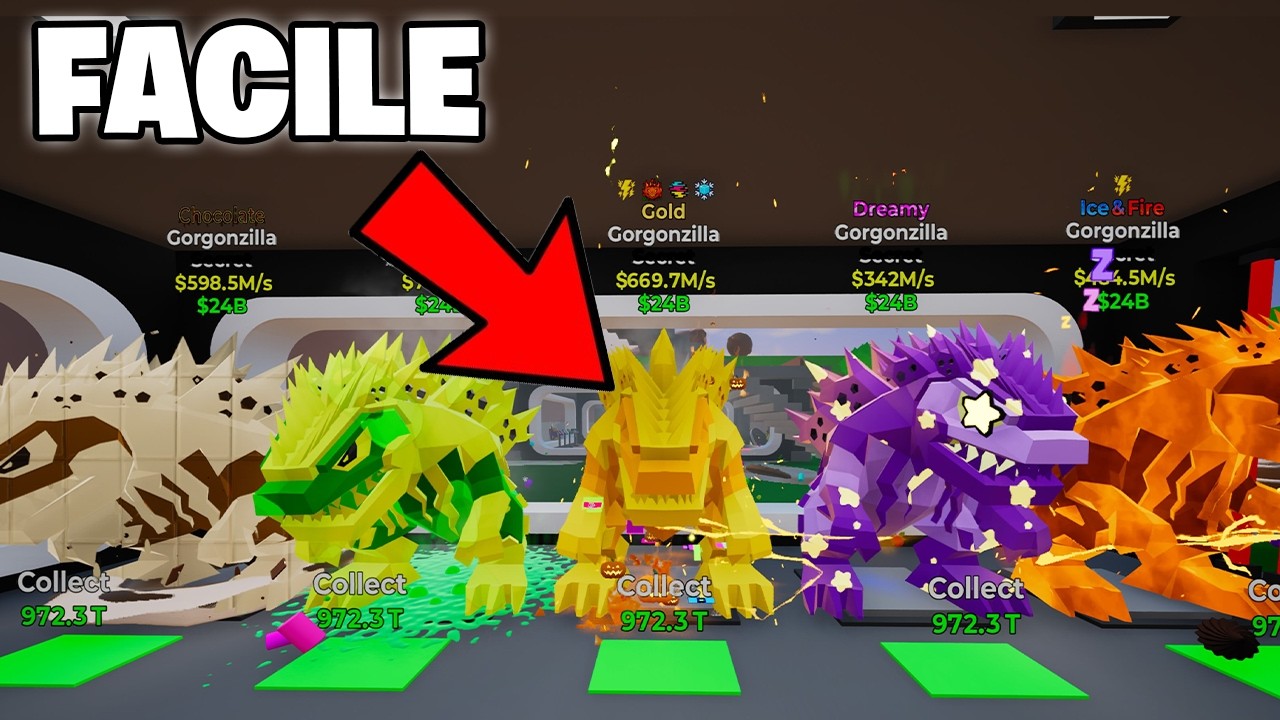 Avoir des GORGONZILLA en BOUCLE