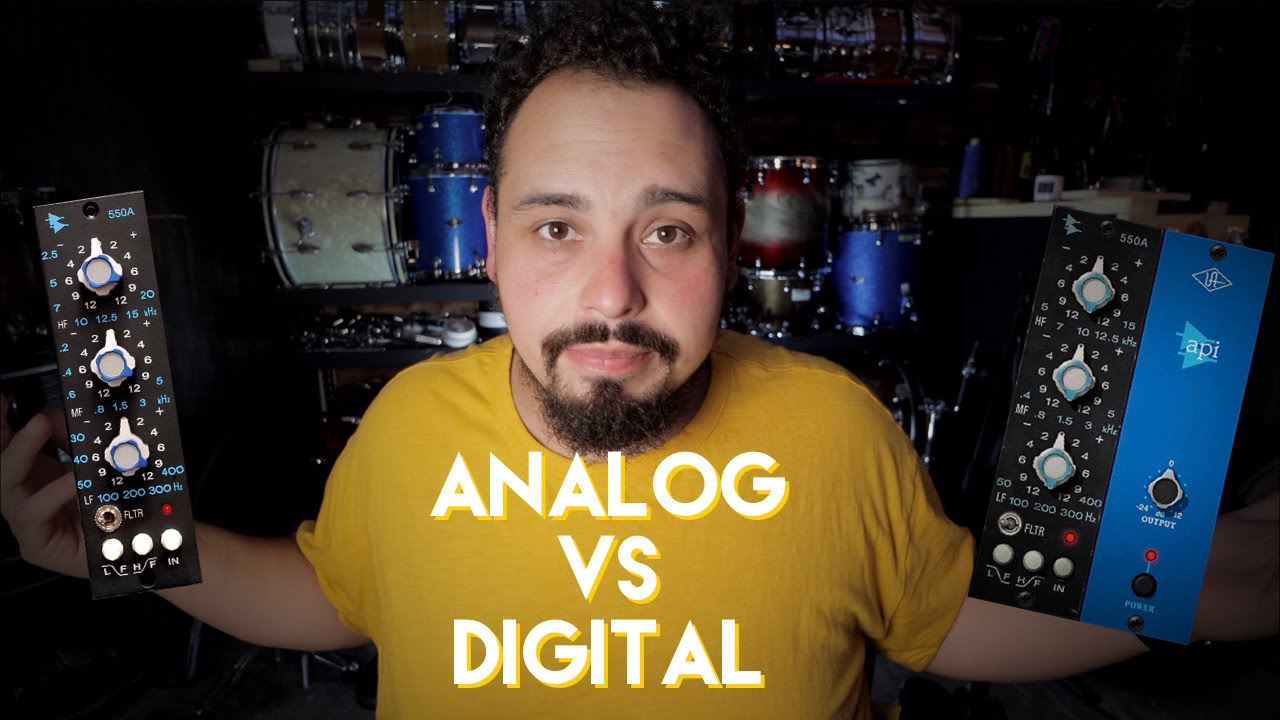 Analog vs Digital- API 550A Comparison