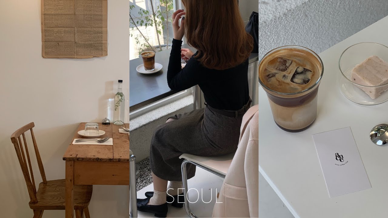 SEOUL) part3 韓国旅行vlog：カフェ巡り/弘大ショッピング