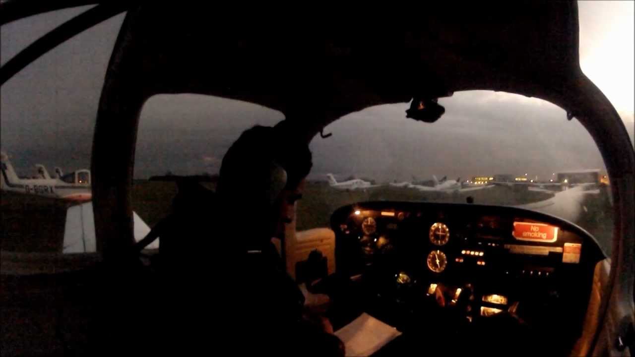 GoPro HD Hero 2 - Piper Tomahawk Night Flying