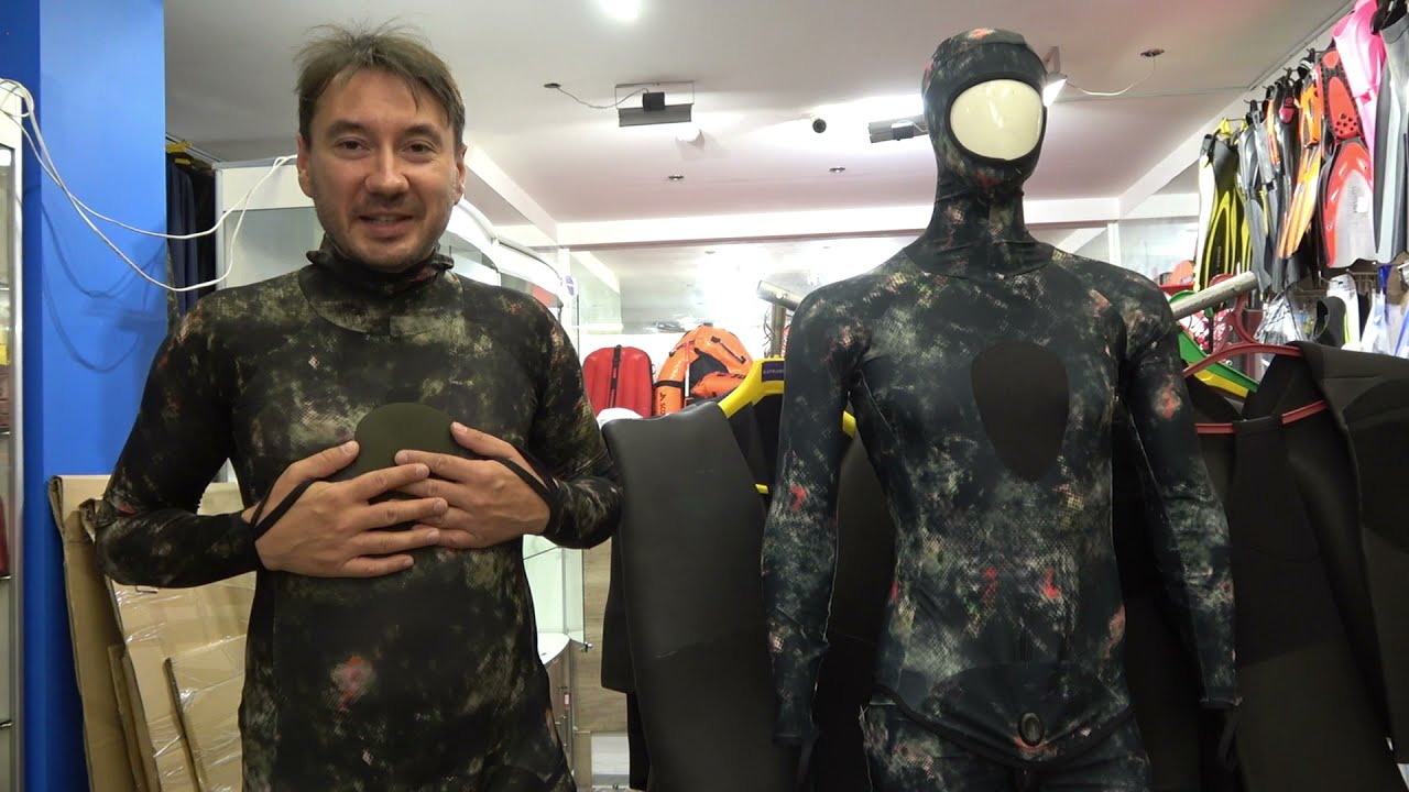 Лайкровый полноразмерный гидрокостюм katrangun hunter lycra full suit