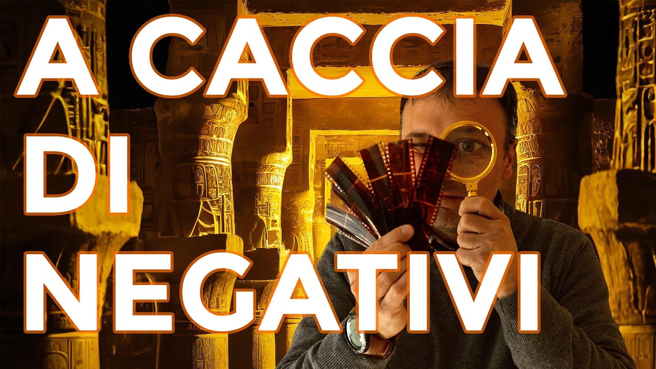 Digitalizzazione e Post Produzione di vecchi NEGATIVI ANALOGICI [TUTORIAL]