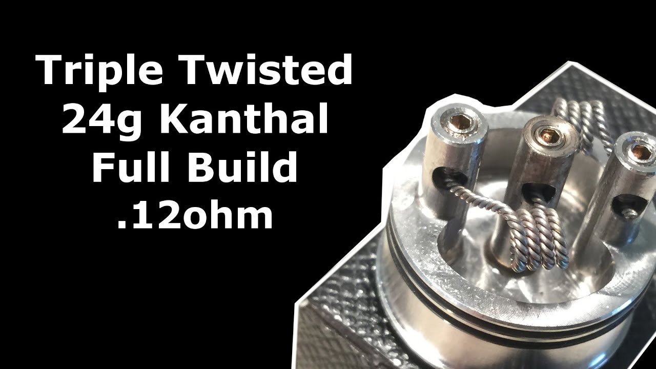 Triple Twisted 24 Full Build  -  Garage Vapes