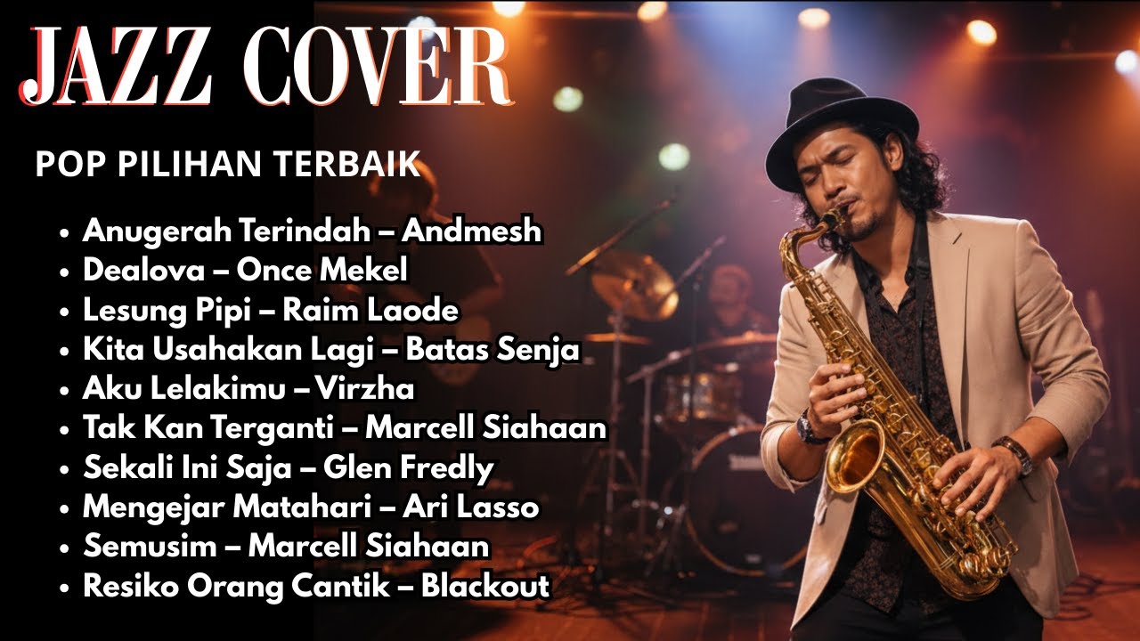 Jazz Cover Lagu Indonesia Pilihan 🎷 Nostalgia Penuh Rasa yang Bikin Tenang