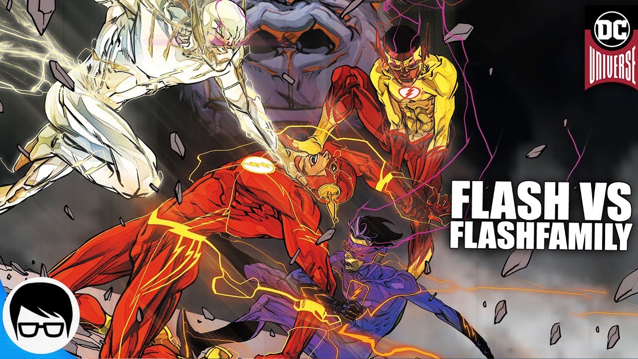 FLASH VS LA FLASHFAMILY (Previo a Flash War) | Flash #43 | COMIC NARRADO