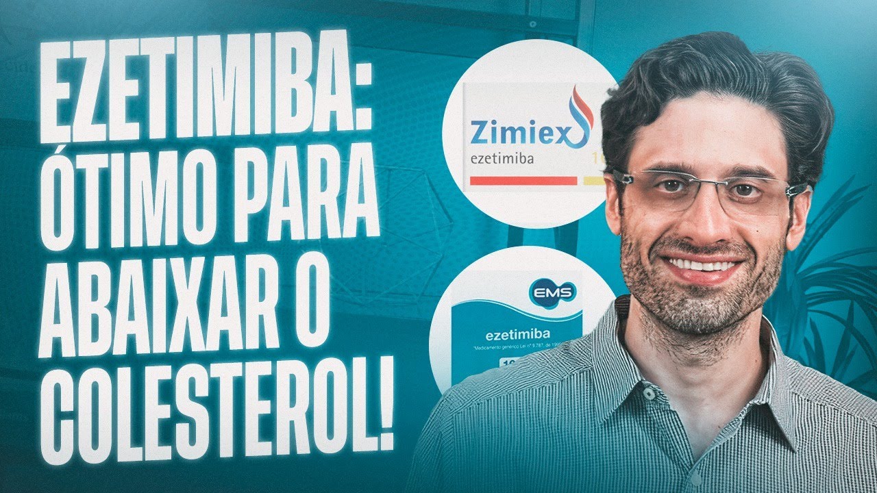 Ezetimiba: &Oacute;timo para baixar o colesterol!👇⬇️ZIMIEX, ZETIA