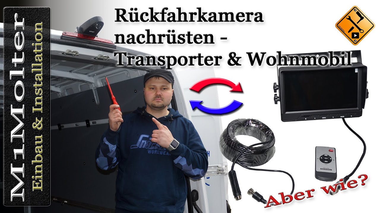 Rückfahrkamera nachrüsten - Transporter & Wohnmobil- Einbau & Installation leer