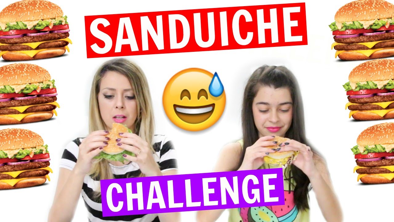 SANDUICHE CHALLENGE  | Thais e Thalita Matsura