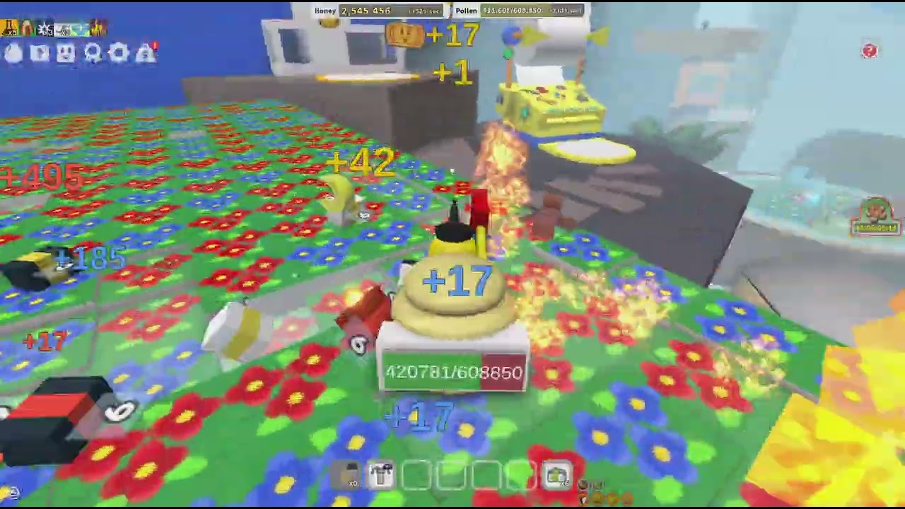 Some bee swarm simulator gameplay