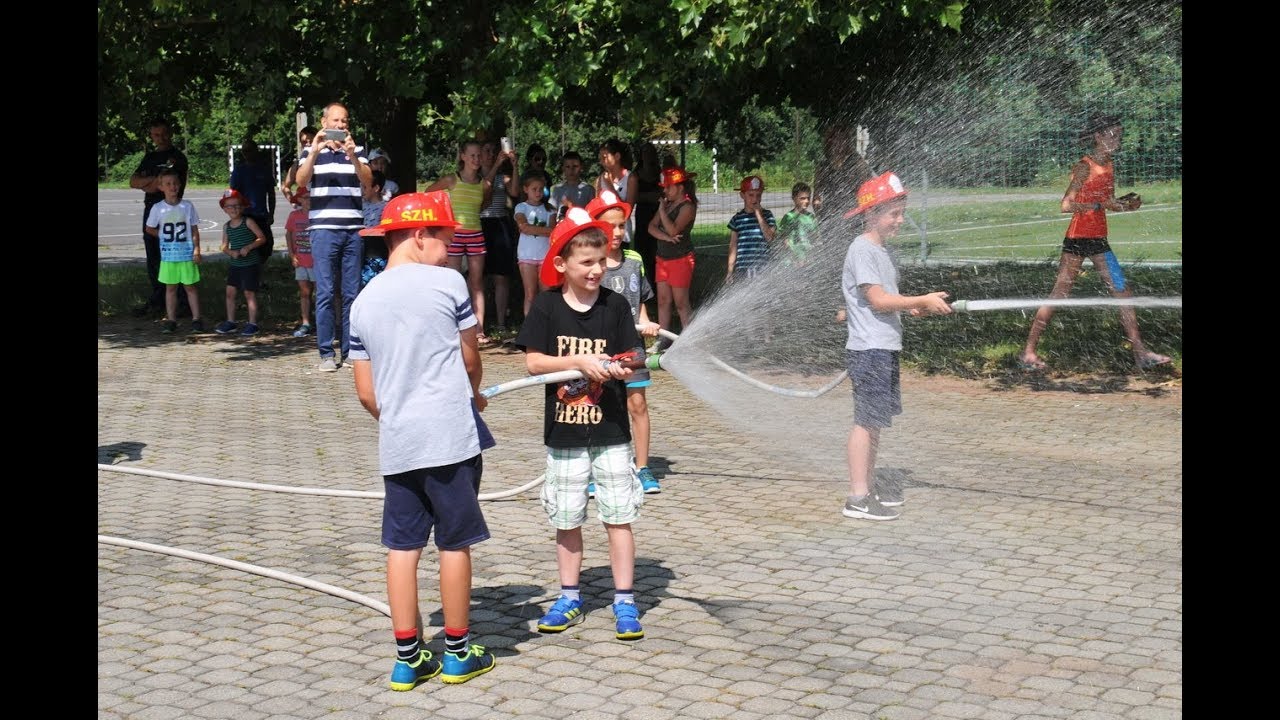 Kistűzoltók táborzárója Szombathelyen - 2018.