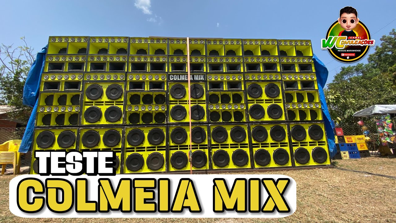 TESTE DA RADIOLA COLMEIA MIX (a iluminada do Brasil )- FESTEJO DO DIVINO-POV.GADO BRABO 1- ANAJATUBA