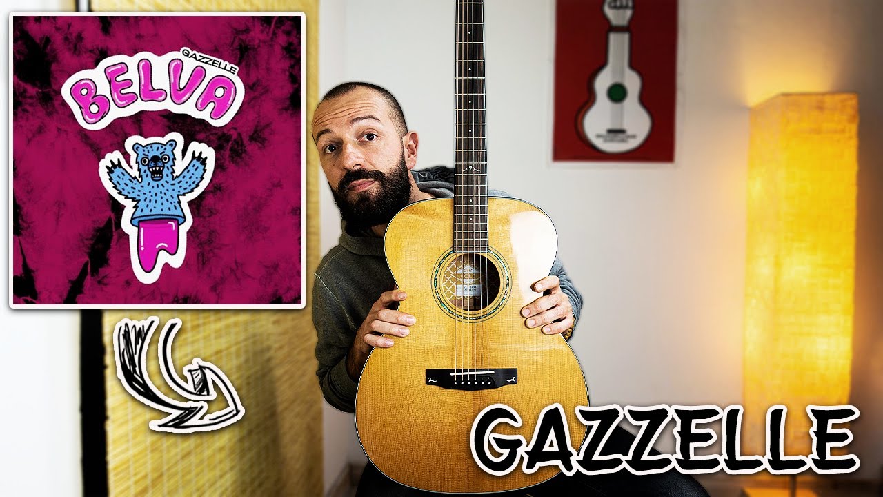 Tutorial Chitarra Canzoni Facili | Gazzelle - Belva |
