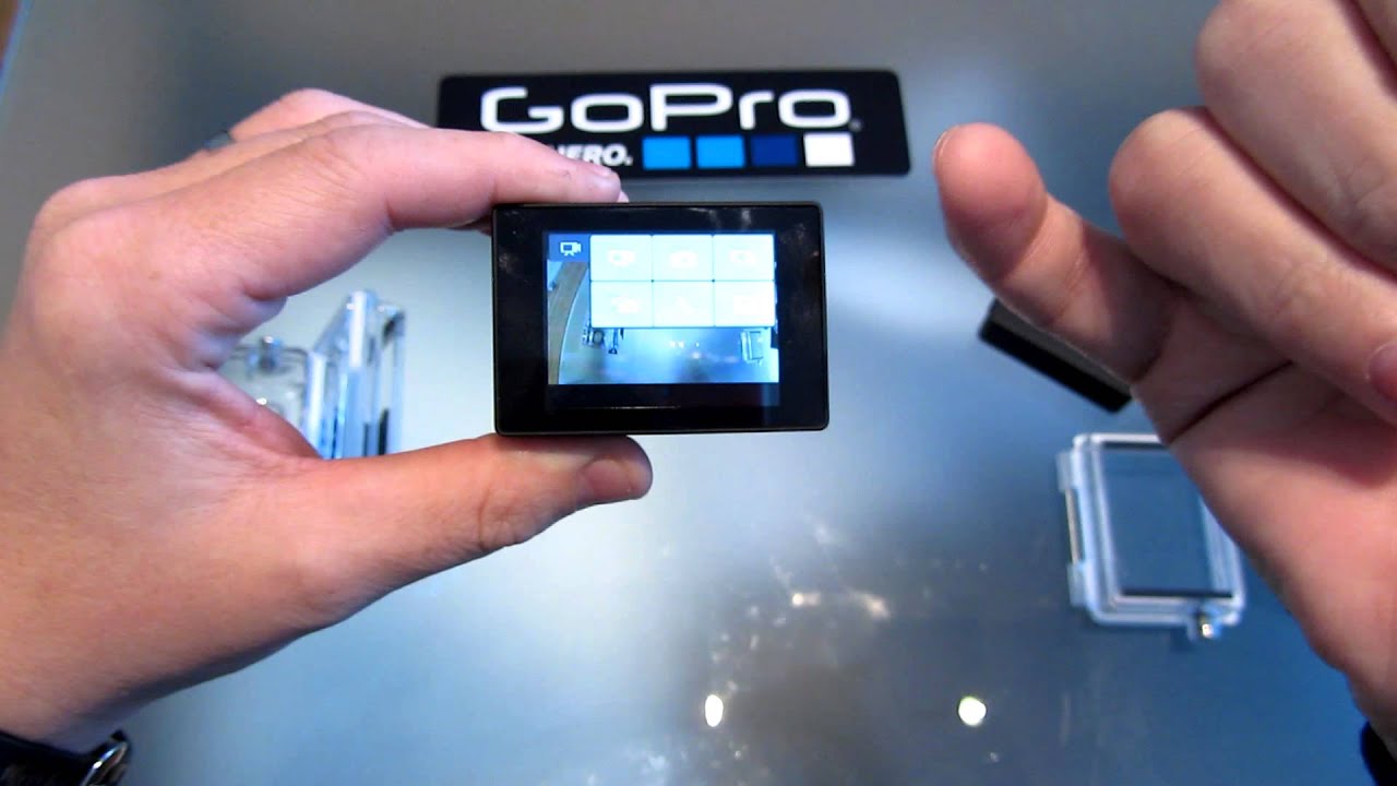 GoPro Hero 3 Black Edition LCD TOUCH BacPac UNBOXING & DEMO