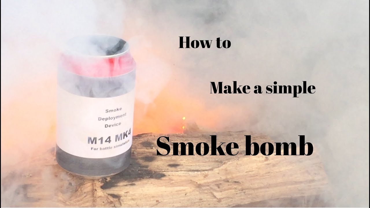 How to make an insane smoke grenade potassium nitrate