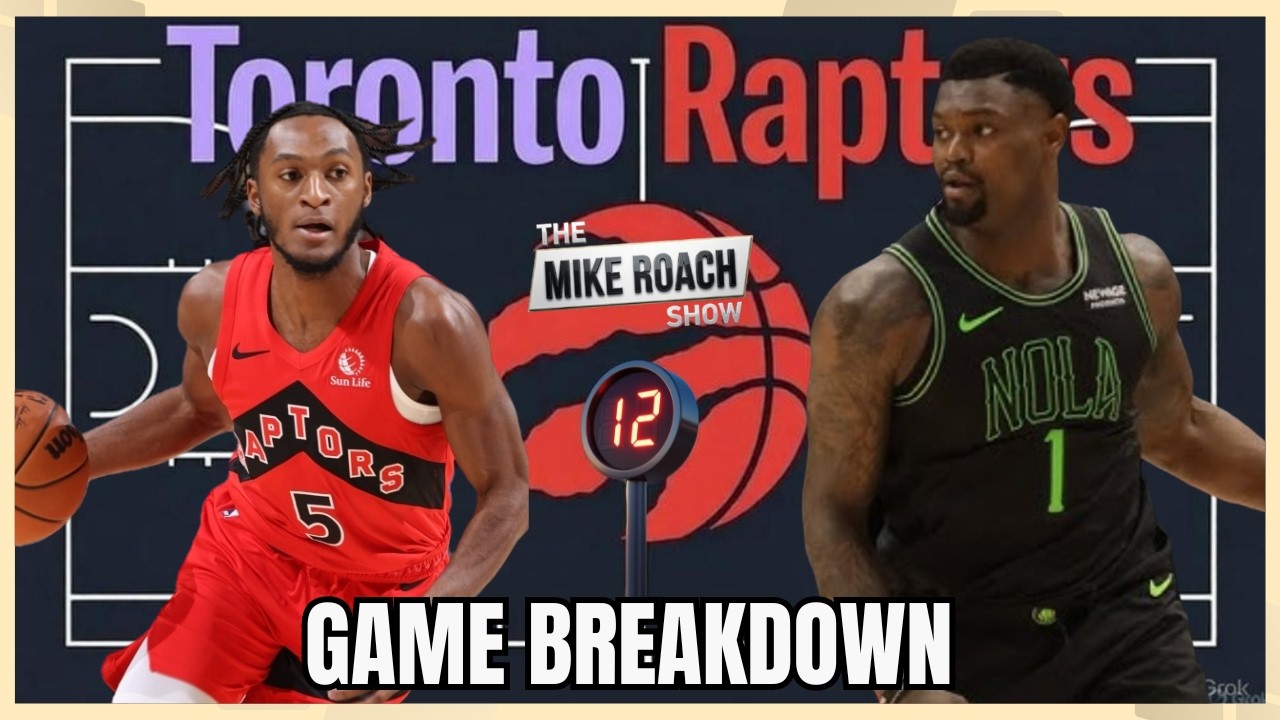 Raptors Fall to Pelicans 111-122: Tough Road Loss in NOLA! Quickley 25 PTS 6REB 3AST