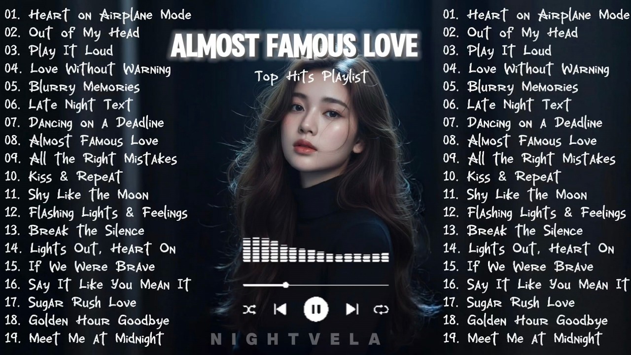 Almost Famous Love 🌛 NightVela || Top Hit Playlist || Emotional Pop Song 2026