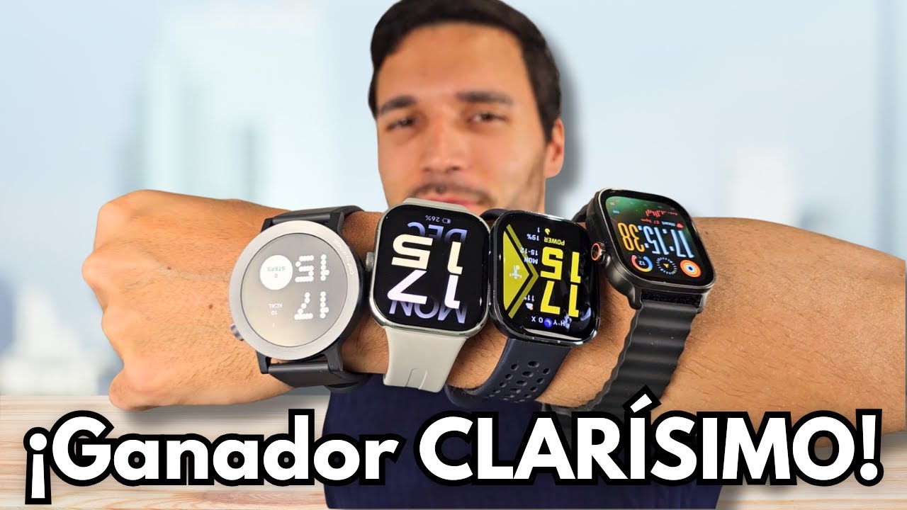 💥​ ¿Cuál es el MEJOR smartwatch de Gama media / baja para COMPRAR?