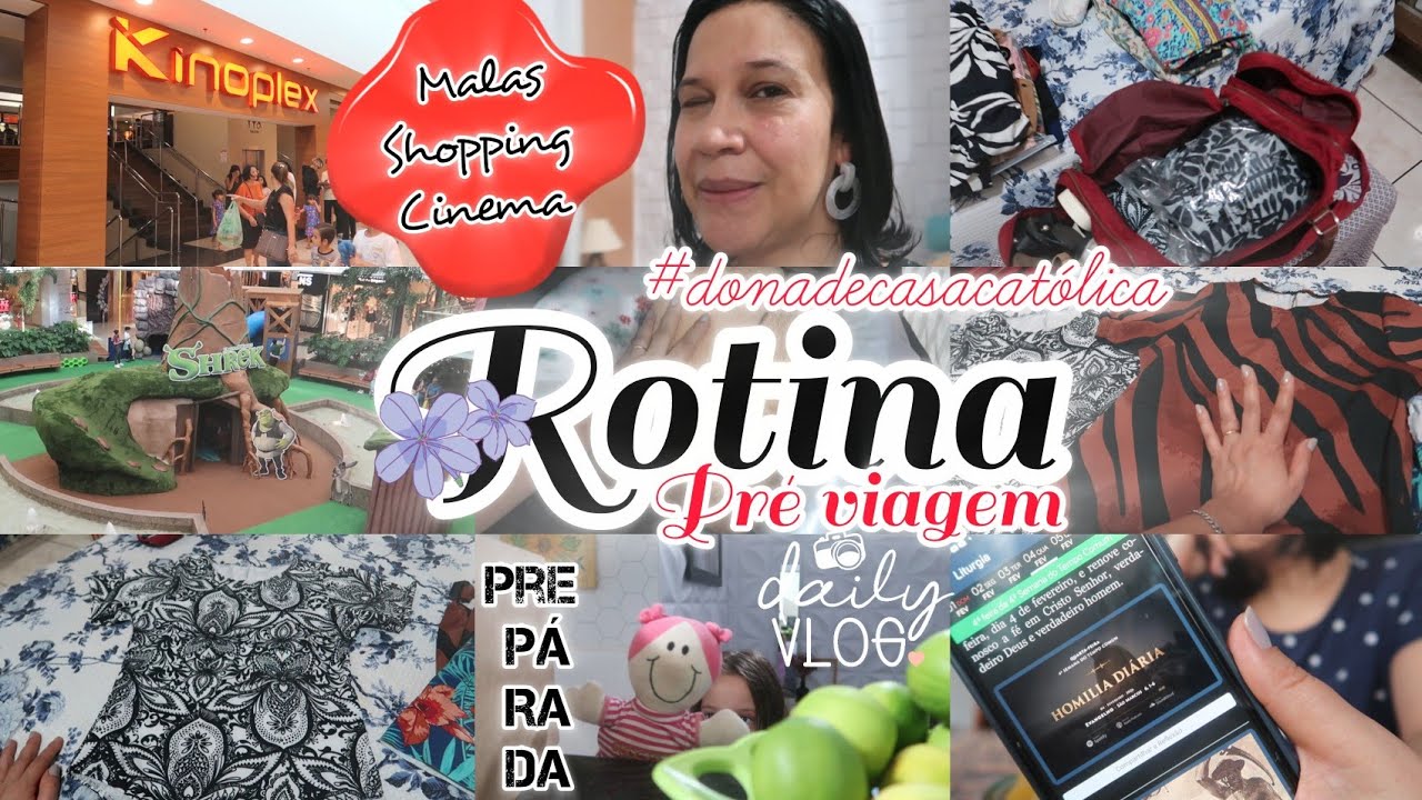 MALAS PRONTAS 🧳 VLOG DE ROTINA | SHOPPING, CINEMA E APROVEITANDO PROMOÇÕES DE FEVEREIRO BORA VIAJAR🚗