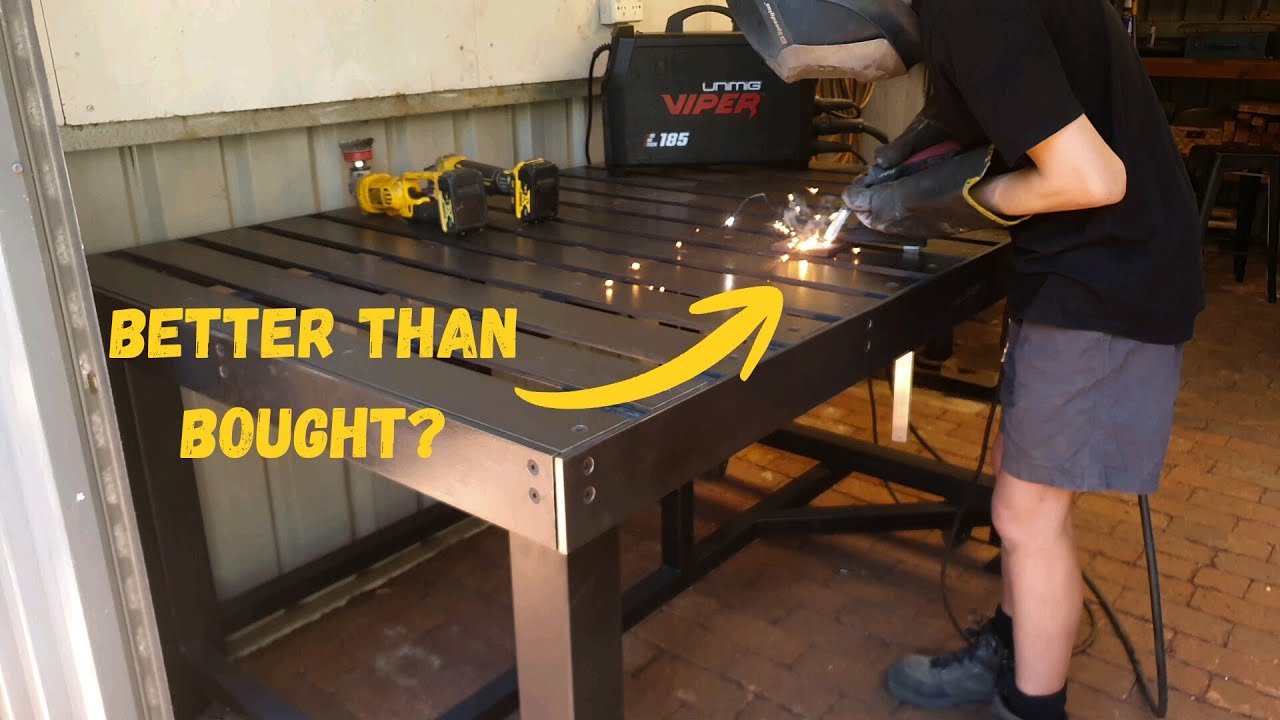 How I Built the Ultimate Welding Table